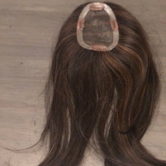 Jon Renau 12inch  356 easiPart Hair Topper 
FS4/33/30A MIDNIGHT COCOA - Picture 8 of 12